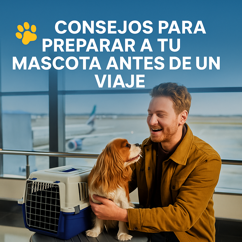 Consejos para preparar a tu mascota antes de un viaje