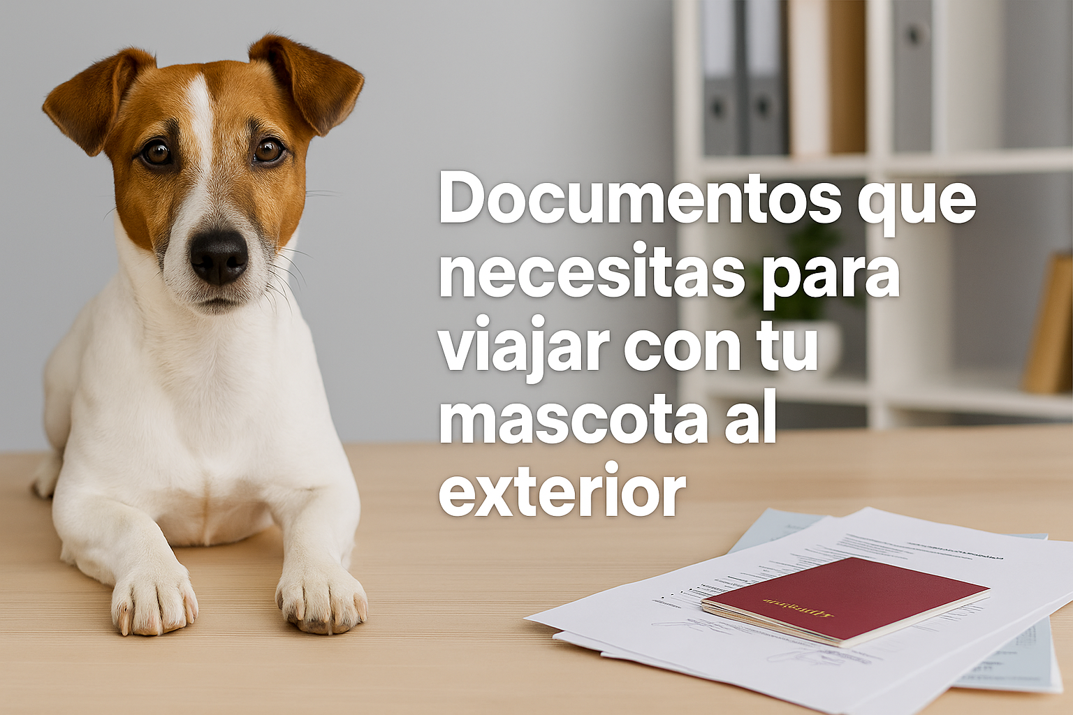 Documentos que necesitas para viajar con tu mascota al exterior